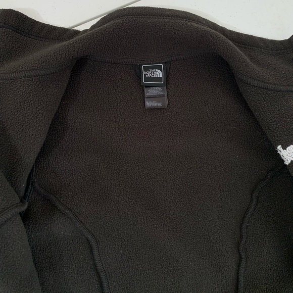 The North Face Fleece Zip Up Sweater Black - XS - Picture 4 of 7